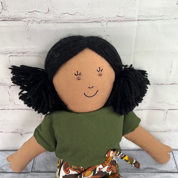 Pier 1 global child collection African fabric dolls - Picture 5 of 6